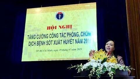 Bộ Y tế tổ chức Hội nghị tăng cường công tác phòng, chống dịch bệnh sốt xuất huyết năm 2019 tại Thành phố Hồ Chí Minh