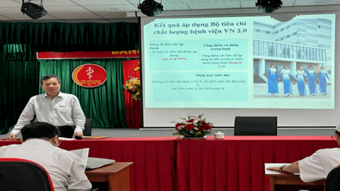 Bệnh viện Đa khoa khu vực Ngọc Hồi tiếp đoàn Sở Y tế kiểm tra đánh giá chất lượng bệnh viện năm 2024